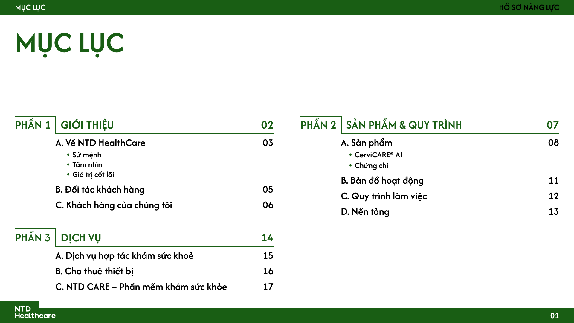 profile company page 1